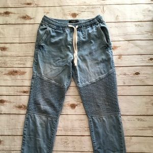 Forever 21 Men’s Denim Joggers